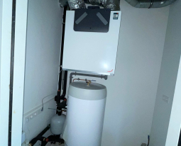Woonhuizen in oude drinkwater opslag